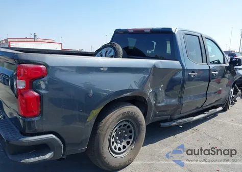 2020 Chevrolet Silverado C1500 Custom из США, поврежденный, VIN 1GCRWBEK5LZ373692